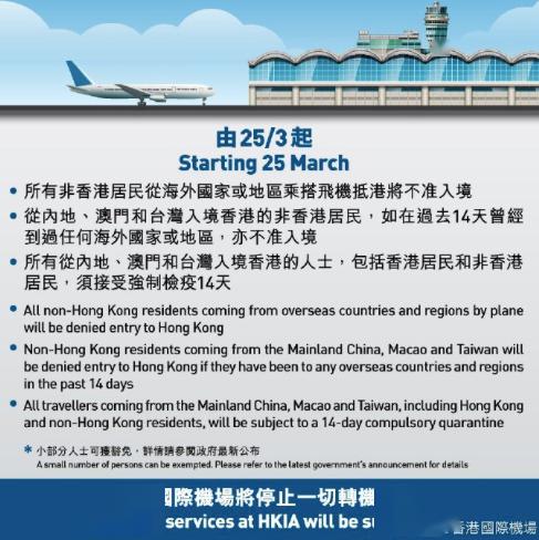 香港国际机场将于6月1日起适度恢复转机服务