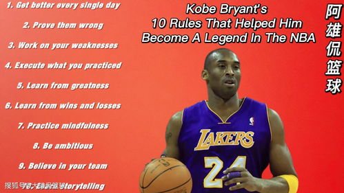 科比的10条规则,帮助他成为NBA传奇巨星的规则