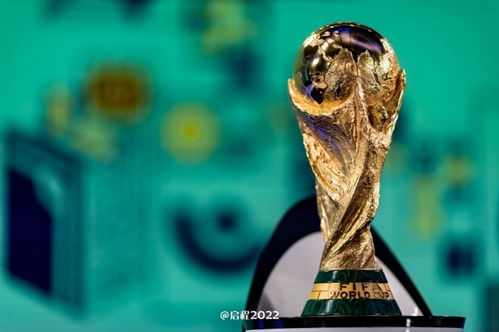 卡塔尔世界杯抽签仪式,大力神杯已经摆在现场
