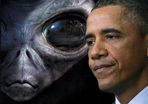 奥巴马谈UFO和外星人 这事不能在直播里说