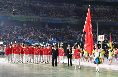 全运会 第十四届全运会开幕式在西安举行 17
