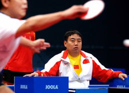 Chinese table tennis squad prepare for Asian Games 