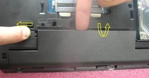 华硕笔记本电池怎么拆下来 