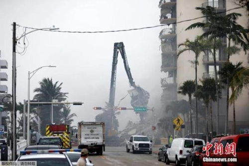 美佛州公寓坍塌致5死上百人失踪 建筑坍塌早有预兆