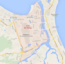 岘港地图 岘港地图中文版 岘港旅游地图