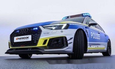 奥迪性能跑旅执法车, ABT操刀奥迪RS 4 Avant德国警车, 对是警车