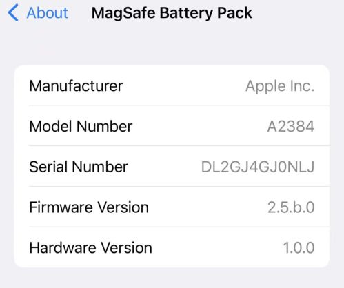 苹果 MagSafe 行动电源固件升级实测