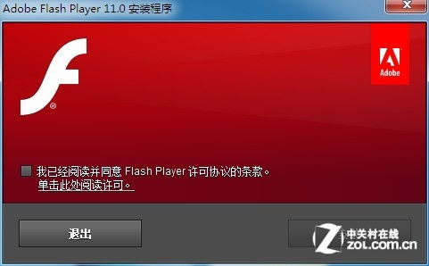 Adobe Flash Player 11的支持类型 