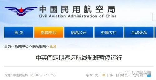 日本全面暂停新入境 英国至中国航班停飞