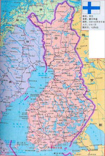 芬兰国家在地图上的位置(芬兰国家地理)