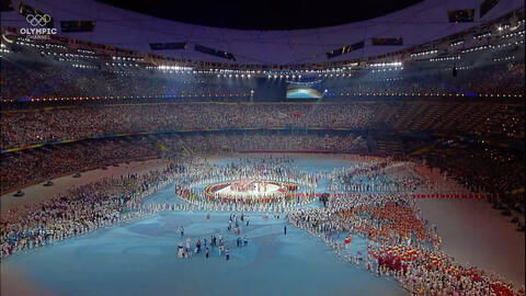 雅典奥运会闭幕式上的北京8分钟