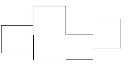 下图是由6个边长为2厘米的正方形拼成的,这个图形的周长,面积各是多少 这题目怎么做 